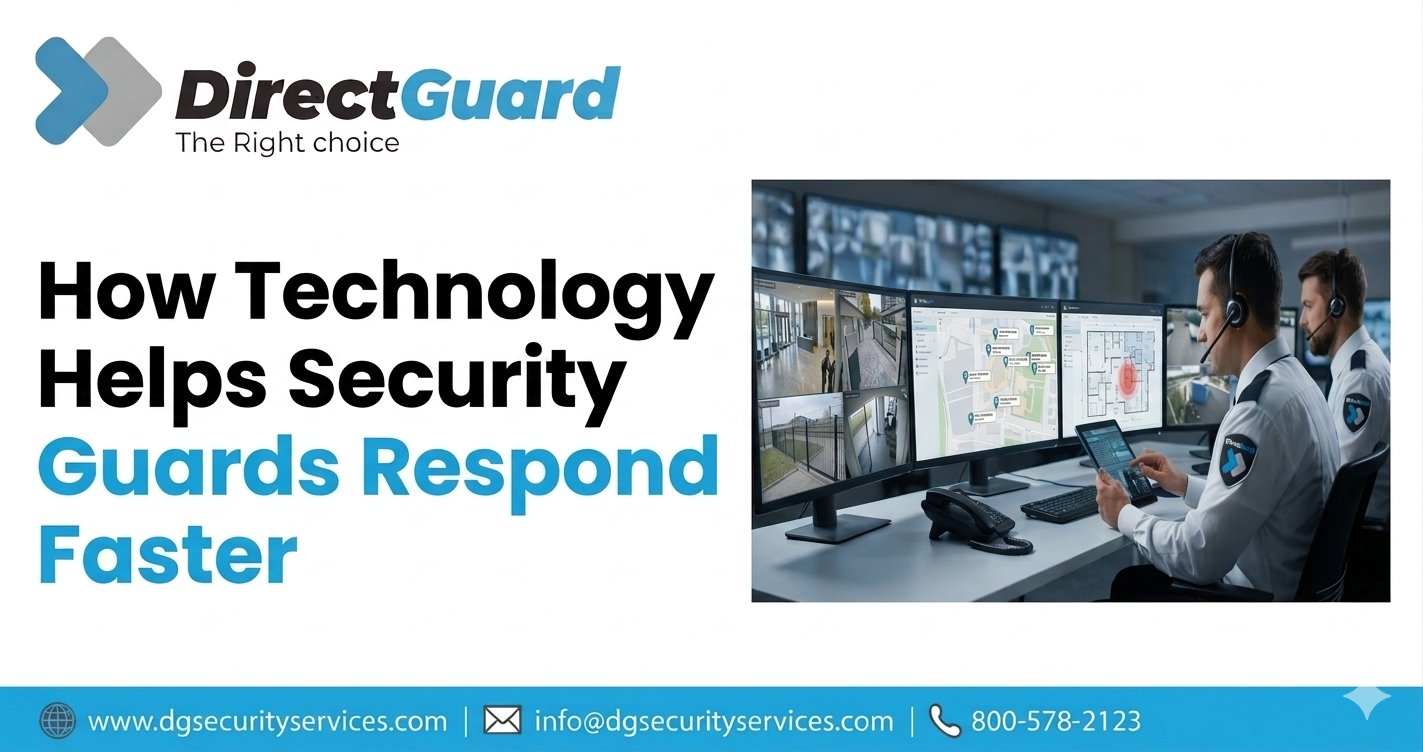 How Technology Helps Security Guards Respond Faster
